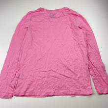 Load image into Gallery viewer, Girls Brilliant Basics, pink cotton long sleeve top, EUC, size 10,  