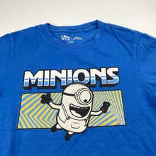 Load image into Gallery viewer, Boys Uniqlo, Minions cotton tee / top, FUC, size 7-8,  