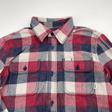Load image into Gallery viewer, Boys VANS, checked long sleeve shirt, Sz: M, armpit to armpit: 40cm, shoudler to cuff: 52cm, EUC, size 10-12,  