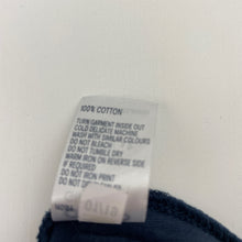 Load image into Gallery viewer, Girls Anko, navy cotton long sleeve top, unicorn, GUC, size 10,  