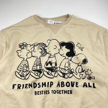 Load image into Gallery viewer, Girls Zara, PEANUTS SNOOPY fleece lined sweater / jumper, EUC, size 11-12,  