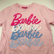 Load image into Gallery viewer, Girls Barbie, pink cotton tee / top, EUC, size 10,  