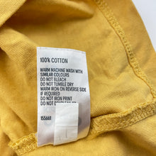 Load image into Gallery viewer, Girls Anko, yellow cotton tee / top, EUC, size 10,  