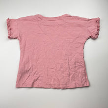 Load image into Gallery viewer, Girls Next, pink cotton tee / top, EUC, size 3-4,  