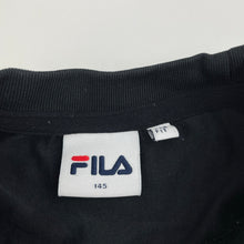 Load image into Gallery viewer, Boys FILA, black long sleeve tee / top, GUC, size 10-11,  