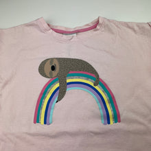Load image into Gallery viewer, Girls Tilii, cotton pyjama tee / top, sloth, FUC, size 10,  