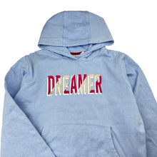 Load image into Gallery viewer, Girls Mountain Warehouse, fleece lined organic cotton hoodie sweater, light marks, FUC, size 11-12,  