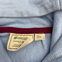 Load image into Gallery viewer, Girls Mountain Warehouse, fleece lined organic cotton hoodie sweater, light marks, FUC, size 11-12,  