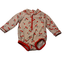 Load image into Gallery viewer, Girls Baby Berry, long sleeve swim one-piece, cherries, GUC, size 0,  