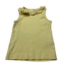 Load image into Gallery viewer, Girls Dymples, organic cotton blend tank top, GUC, size 0,  