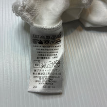 Load image into Gallery viewer, Unisex Petit Bateau, white cotton bodysuit / romper, EUC, size 0000,  