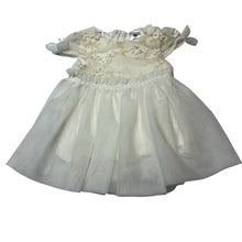 Load image into Gallery viewer, Girls Dymples, cotton lined embroidered tulle dress, GUC, size 000, L: 33cm