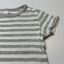 Load image into Gallery viewer, Boys Dymples, striped organic cotton blend tee / top, GUC, size 1,  