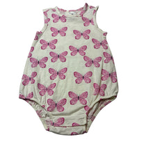 Load image into Gallery viewer, Girls Target, stretchy organic cotton blend romper, EUC, size 2,  