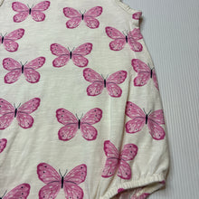 Load image into Gallery viewer, Girls Target, stretchy organic cotton blend romper, EUC, size 2,  