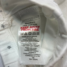 Load image into Gallery viewer, Unisex The Little White Co, cotton leggings / bottoms, FUC, size 0000,  