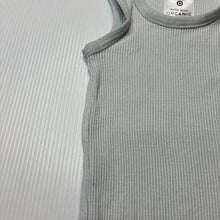 Load image into Gallery viewer, Unisex Target, ribbed organic cotton singlet top, GUC, size 0000,  