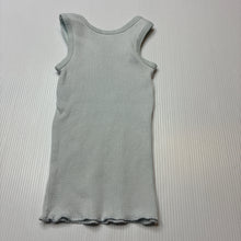 Load image into Gallery viewer, Unisex Target, ribbed organic cotton singlet top, GUC, size 0000,  