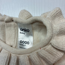 Load image into Gallery viewer, Girls Anko, soft feel stretchy long sleeve dress, EUC, size 0000, L: 30cm