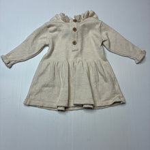 Load image into Gallery viewer, Girls Anko, soft feel stretchy long sleeve dress, EUC, size 0000, L: 30cm