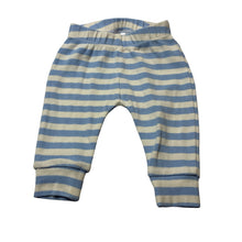 Load image into Gallery viewer, Unisex Seed, striped stretchy leggings / bottoms, GUC, size 000,  
