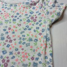 Load image into Gallery viewer, Girls DUNNES STORES, floral cotton bodysuit / romper, EUC, size 2,  