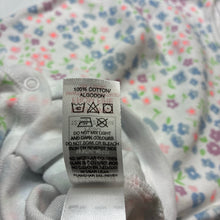 Load image into Gallery viewer, Girls DUNNES STORES, floral cotton bodysuit / romper, EUC, size 2,  
