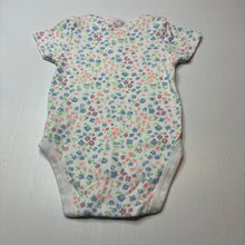 Load image into Gallery viewer, Girls DUNNES STORES, floral cotton bodysuit / romper, EUC, size 2,  