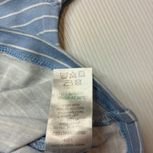 Load image into Gallery viewer, Unisex Matalan, striped cotton tee / top, GUC, size 0,  