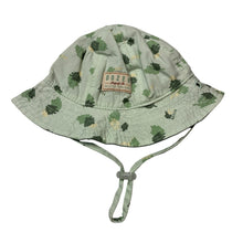 Load image into Gallery viewer, Boys DOZER, reversible bucket hat, chin strap, EUC, size 000-00,  