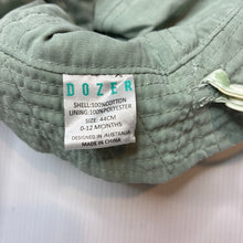 Load image into Gallery viewer, Boys DOZER, reversible bucket hat, chin strap, EUC, size 000-00,  