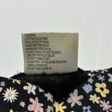 Load image into Gallery viewer, Girls Mango, floral ribbed leggings / bottoms, GUC, size 1,  