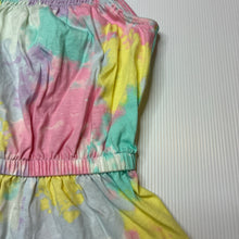 Load image into Gallery viewer, Girls Anko, tie dyed cotton summer playsuit, EUC, size 1,  