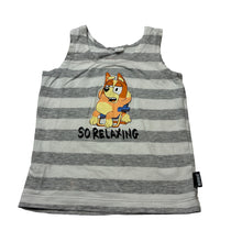 Load image into Gallery viewer, Unisex Bonds, Bluey, Bingo, stretchy singlet top, GUC, size 00-0,  