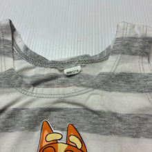 Load image into Gallery viewer, Unisex Bonds, Bluey, Bingo, stretchy singlet top, GUC, size 00-0,  