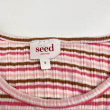 Load image into Gallery viewer, Girls Seed, stretchy ribbed summer top, GUC, size 9,  