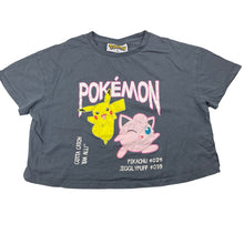 Load image into Gallery viewer, Girls Nintendo, Pokemon cropped cotton tee / top, GUC, size 10,  