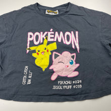 Load image into Gallery viewer, Girls Nintendo, Pokemon cropped cotton tee / top, GUC, size 10,  
