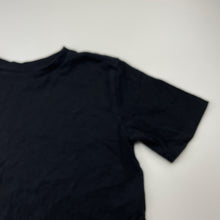 Load image into Gallery viewer, Unisex Target, black organic cotton tee / top, EUC, size 7,  