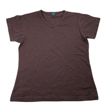 Load image into Gallery viewer, Girls stretchy, v-neck tee / top, GUC, size 12,  