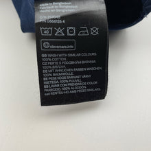 Load image into Gallery viewer, Boys H&amp;M, navy cotton long sleeve shirt, GUC, size 10,  
