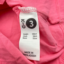 Load image into Gallery viewer, Girls KID, pink cotton tee / top, fairies, EUC, size 3,  