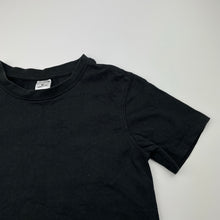 Load image into Gallery viewer, Boys Urban Supply, black cotton tee / top, GUC, size 7,  