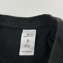 Load image into Gallery viewer, Boys Urban Supply, black cotton tee / top, GUC, size 7,  