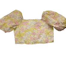 Load image into Gallery viewer, Girls Bardot Junior, lightweight floral cotton cropped top, EUC, size 10,  