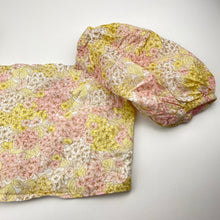 Load image into Gallery viewer, Girls Bardot Junior, lightweight floral cotton cropped top, EUC, size 10,  