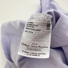 Load image into Gallery viewer, Girls Uniqlo, Chiikawa cotton tee / top, FUC, size 3-4,  