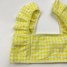 Load image into Gallery viewer, Girls Mango, checked swim top, EUC, size 2,  