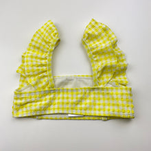 Load image into Gallery viewer, Girls Mango, checked swim top, EUC, size 2,  