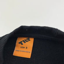 Load image into Gallery viewer, Boys Tilt, black sweater / jumper, FUC, size 3,  